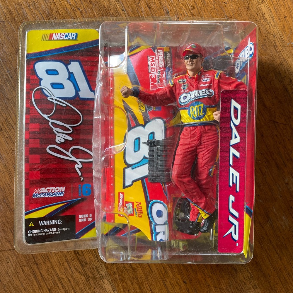 NIB Dale Earnhardt Jr. #81 McFarlane Action Figure 7”
